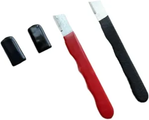 2pieces knife sharpener Portable Multi - Functional Tungsten Steel Garden Tool quickly Sharpener - Ideal for Scissors, Pruning Shears, Axe & Sickle