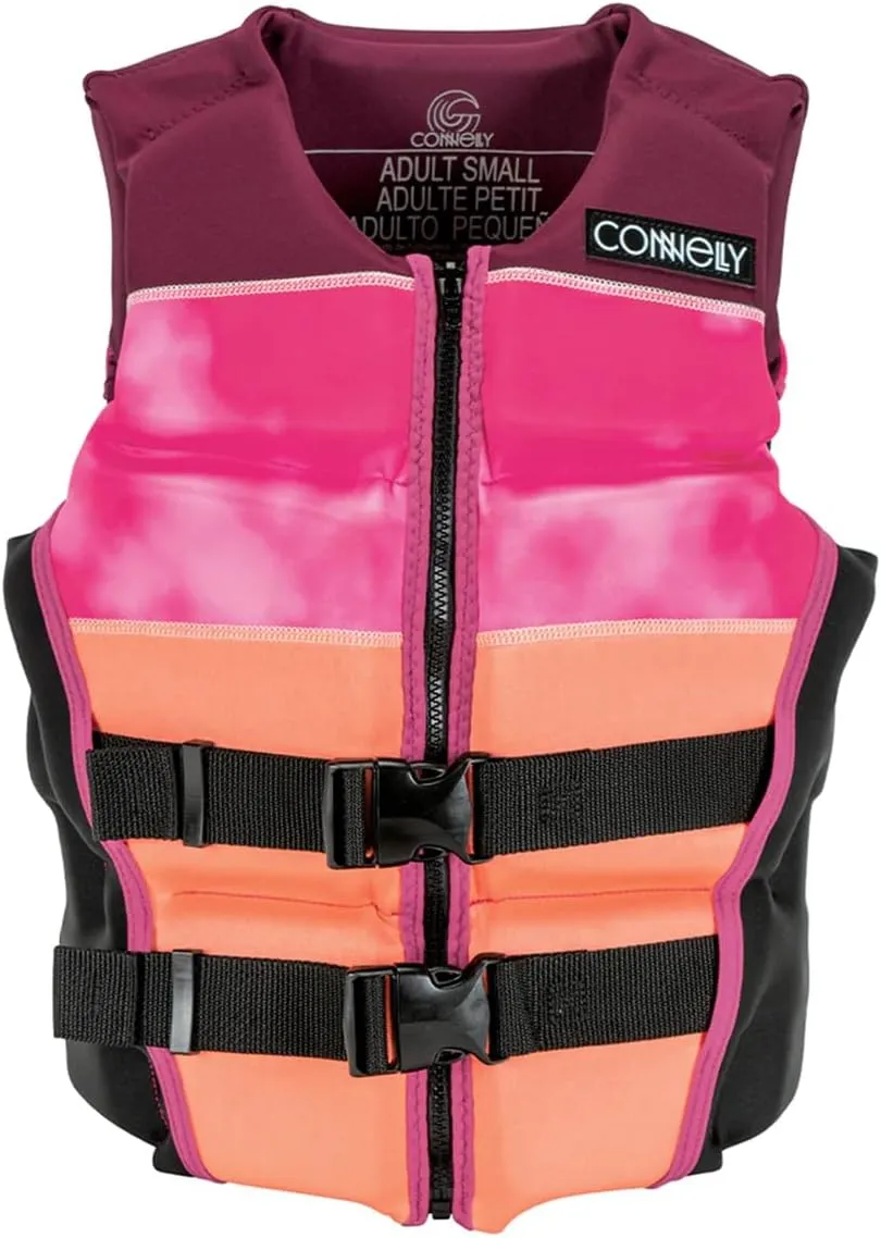 Connelly Women's Classic Neoprene Vest - Pink, Large