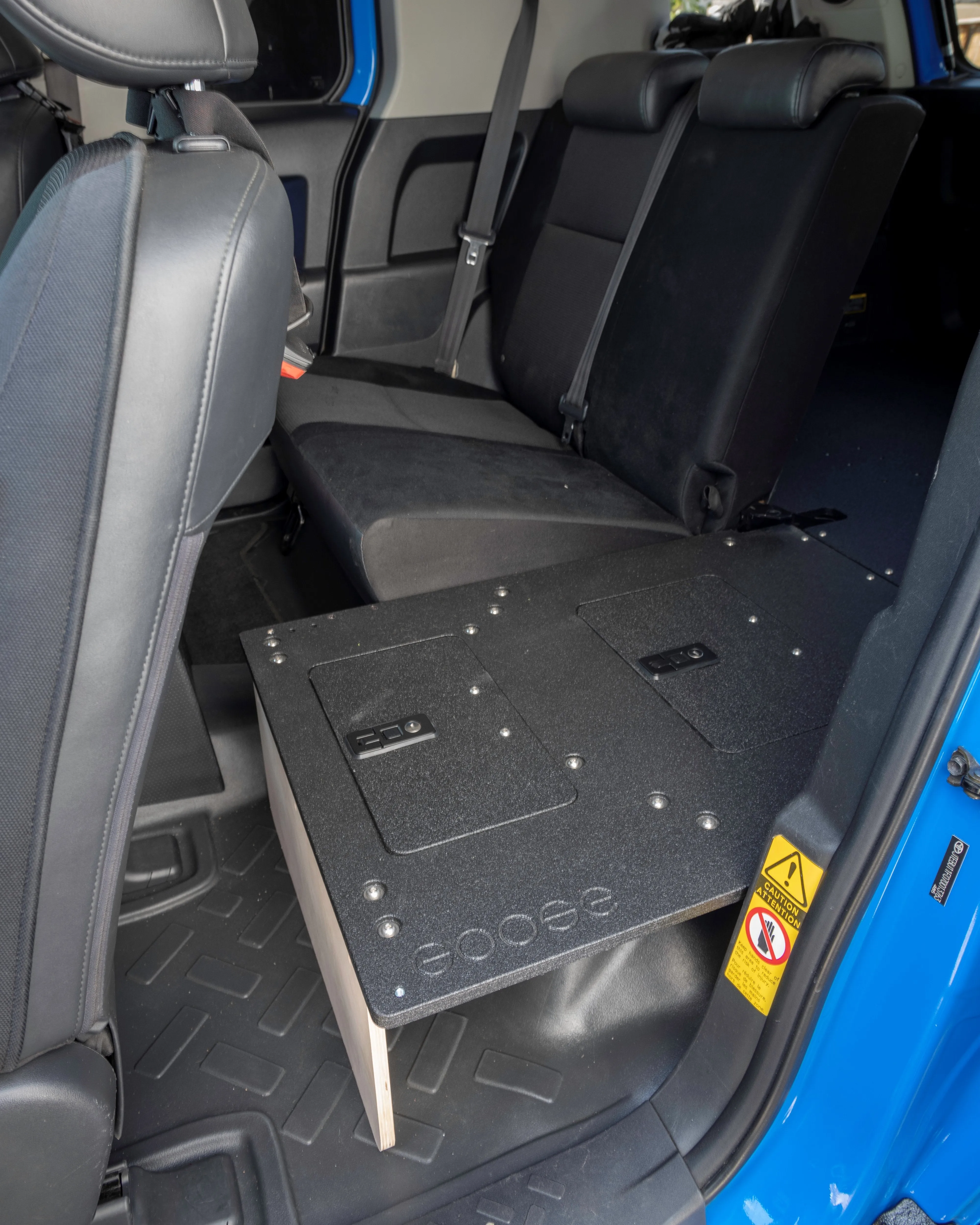 Goose Gear FJ Cruiser Second Row Delete / Sleeping Platform - Low Profile