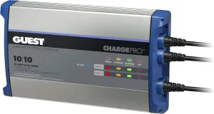 Guest 2720A Guest On-Board Battery Charger 20A / 12/24V; 2 Bank; 120V Input