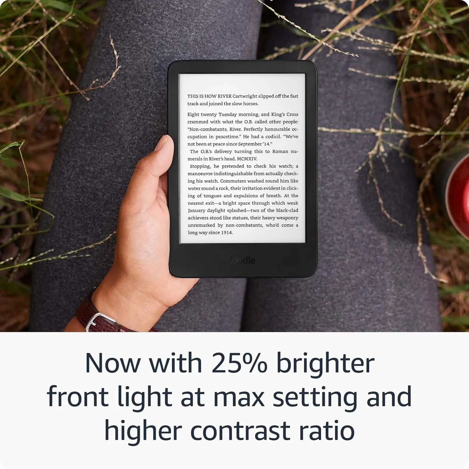 New Amazon Kindle (16 GB) - Lightest and most compact Kindle, with glare-free display, faster page turns, adjustable front light, and long battery life - Black   3 Months of Kindle Unlimited (with auto-renewal)