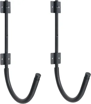 RAD Sportz 2-Pack of Kayak Storage Hook Sets - Kayak Wall Mount Hangers with 100lb Capacity Per Pair for Paddleboards, Surfboards,