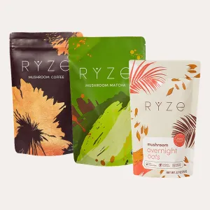 RYZE Ultimate Morning Ritual (Overnight Oats   Coffee   Matcha)