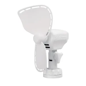 SEEKR by Caframo Ultimate 757 24V 2-Speed 7" Fan - Direct Wire - White [757CA24WBX]
