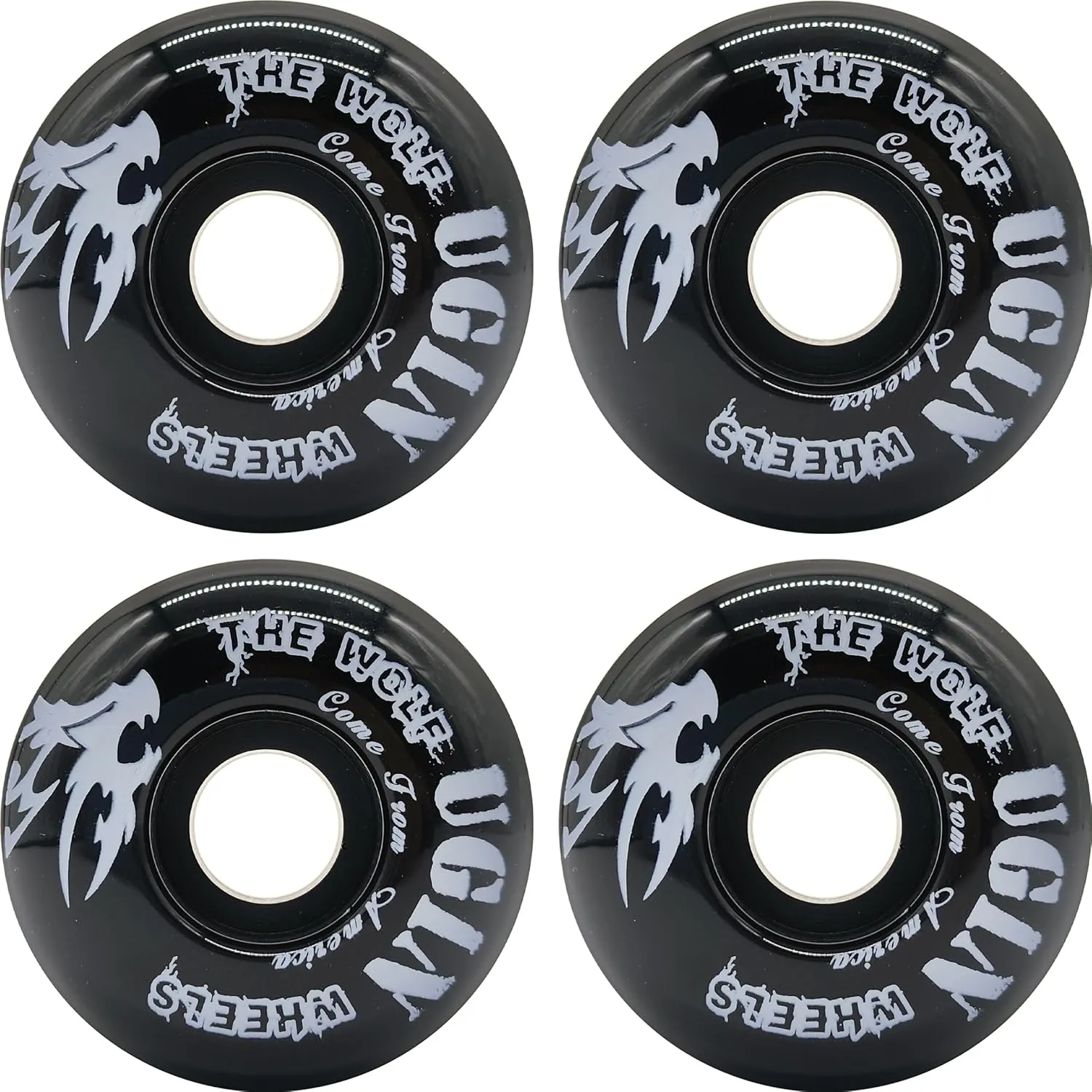 Skateboard Wheels 52mm 95A with Tool Set, Skateboard Bearings,Skateboard Tools Washers, Freestyle Skateboard Wheel Tips Street Skateboard