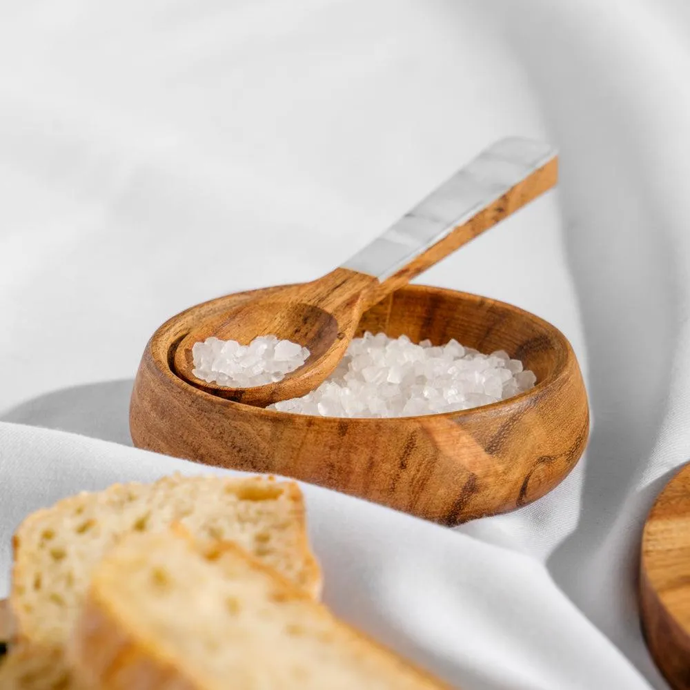 Wooden Spoon with Resin Inlay